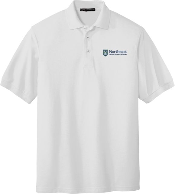 NE College of Health Silk Touch Polo Northeast College Primary Logo - ONLINE ONLY