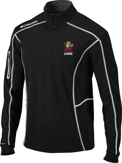 Molloy University Columbia Omni Wick Shotgun 1/4 Zip Lions - ONLINE ONLY