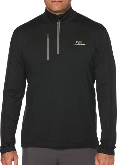 Purdue Northwest Callaway 1/4 Zip Pullover PNW Institutional Stacked Mark - ONLINE ONLY