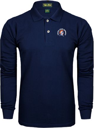 Virginia State Long Sleeve Polo Official Logo - ONLINE ONLY