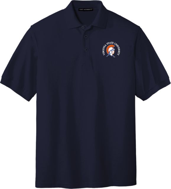 Virginia State Silk Touch Polo Official Logo - ONLINE ONLY
