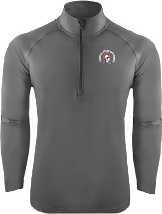 Virginia State Sport Tek Sport Wick Stretch 1/2 Zip Pullover Official Logo - ONLINE ONLY
