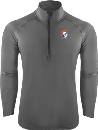 Virginia State Sport Tek Sport Wick Stretch 1/2 Zip Pullover Trojan Head - ONLINE ONLY
