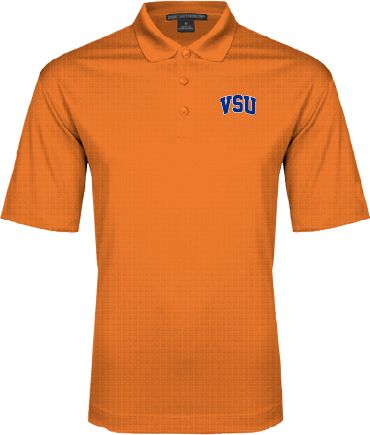 Virginia State Performance Fine Jacquard Polo Arched VSU - ONLINE ONLY
