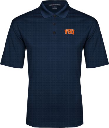 Virginia State Performance Fine Jacquard Polo Arched VSU - ONLINE ONLY