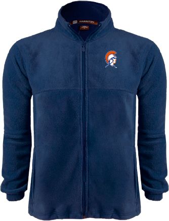 Virginia State Fleece Full Zip  Jacket Trojan Head - ONLINE ONLY