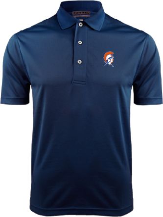 Virginia State Dry Mesh Polo Trojan Head - ONLINE ONLY