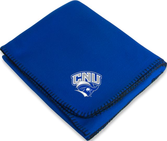 Christopher Newport Arctic Fleece Blanket Official Logo - ONLINE ONLY