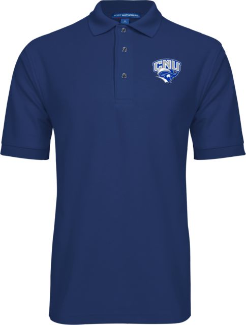 Christopher Newport Easycare Pique Polo Official Logo - ONLINE ONLY
