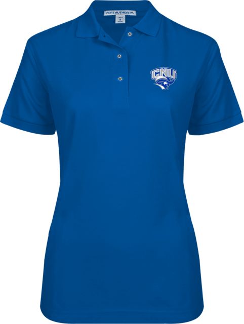 Christopher Newport Ladies Easycare Pique Polo Official Logo - ONLINE ONLY