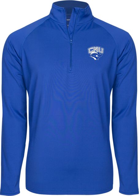 Christopher Newport Sport Wick Stretch 1/2 Zip Pullover Official Logo - ONLINE ONLY