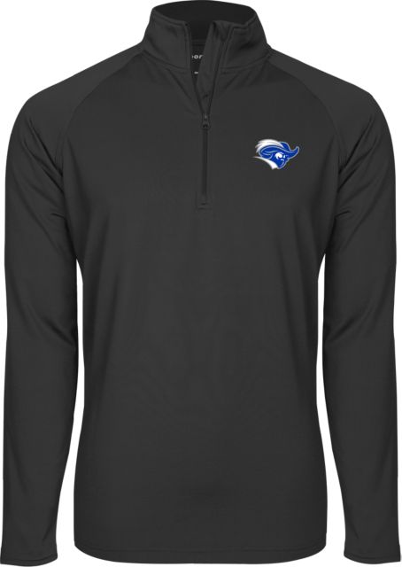 Christopher Newport Sport Wick Stretch 1/2 Zip Pullover Captain Head - ONLINE ONLY