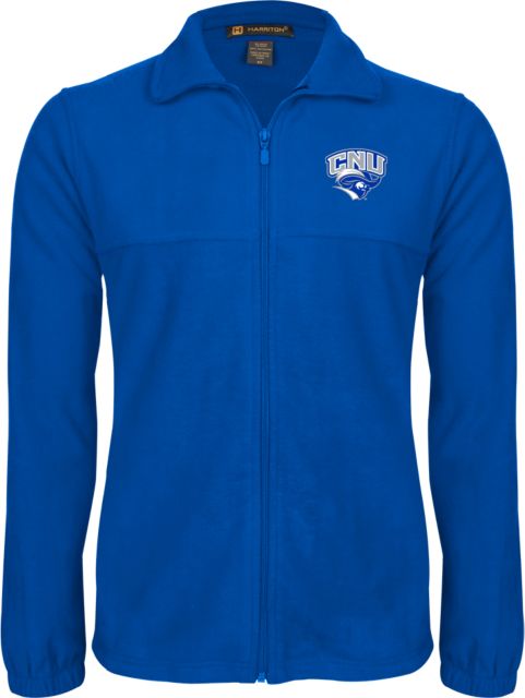 Christopher Newport Fleece Full Zip Jacket Official Logo - ONLINE ONLY