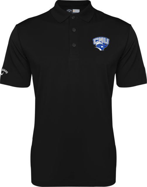 Christopher Newport Callaway Opti Dri Chev Polo Official Logo - ONLINE ONLY