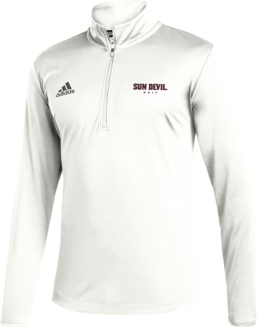 Arizona State Adidas Under The Lights 1/4 Zip Sun Devil Golf - ONLINE ONLY