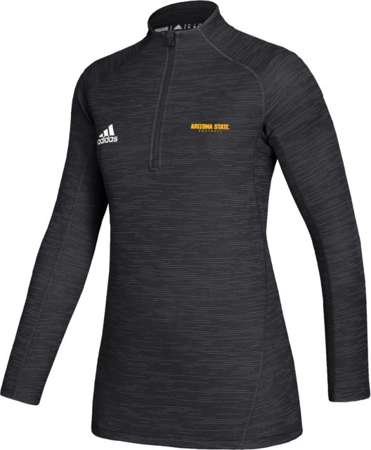 Arizona State Adidas Womens Game Mode 1/4 Zip Arizona State Softball - ONLINE ONLY