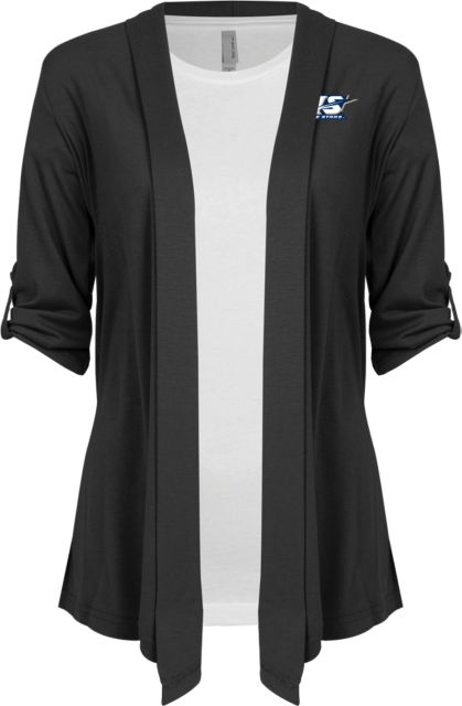 UIS Ladies Drape Front Cardigan UIS Prairie Stars - ONLINE ONLY