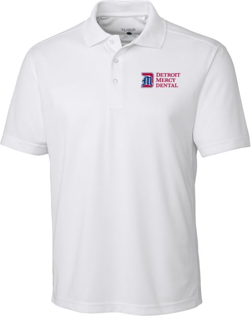 Detroit Mercy C&B Clique Ice Pique Polo Detroit Mercy Dental Horizontal - ONLINE ONLY