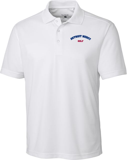 Detroit Mercy C&B Clique Ice Pique Polo Golf - Detroit Mercy - ONLINE ONLY