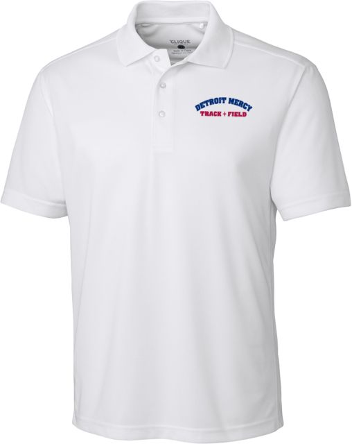 Detroit Mercy C&B Clique Ice Pique Polo Track and Field - Detroit Mercy - ONLINE ONLY
