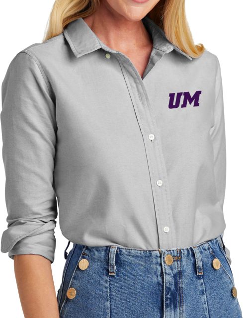 Montevallo Brooks BrothersA Womens Windsor Casual Cloth Shirt UM Logo - ONLINE ONLY