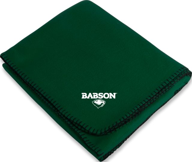 Babson Arctic Fleece Blanket Secondary Mark - ONLINE ONLY