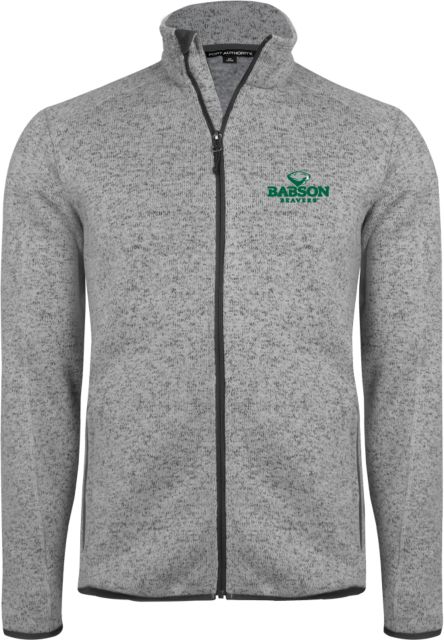 Babson Heather Fleece Jacket Primary Mark - ONLINE ONLY