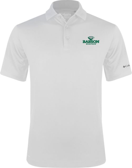 Babson Columbia Omni Wick Drive Polo Primary Mark - ONLINE ONLY