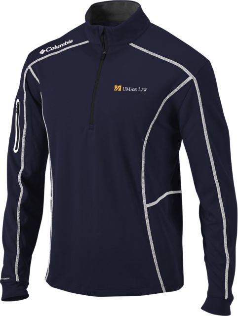 UMass Dartmouth Columbia Omni Wick Shotgun 1/4 Zip UMass Dartmouth UMass Law - ONLINE ONLY
