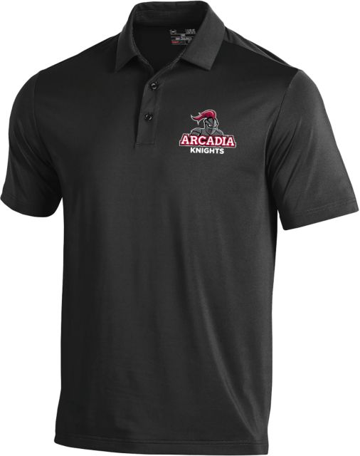 Arcadia Under Armour T2 Performance Polo Arcadia Knights Stacked - ONLINE ONLY