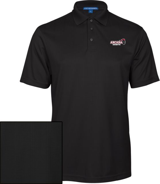 Arcadia Performance Fine Jacquard Polo Official Logo - ONLINE ONLY