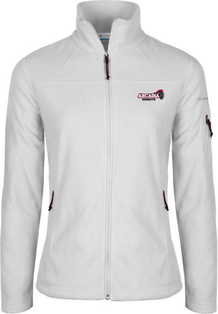Arcadia Columbia Ladies Full Zip Fleece Jacket Official Logo - ONLINE ONLY
