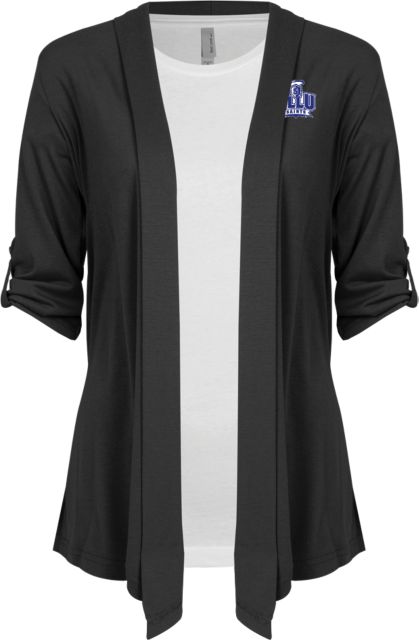 OLLU Ladies Drape Front Cardigan OLLU Saints - ONLINE ONLY