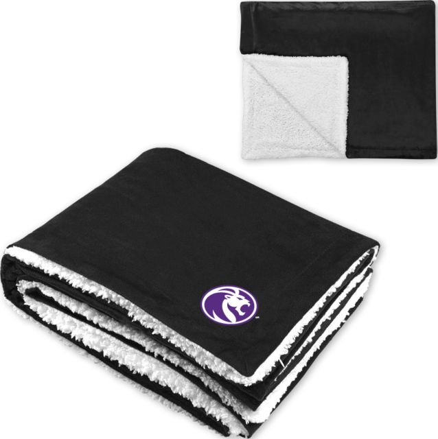 North Alabama Super Soft Luxurious Sherpa Throw Blanket Roaring Lion Icon - ONLINE ONLY