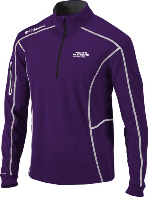 North Alabama Columbia Omni Wick Shotgun 1/4 Zip Athlertics UNA - ONLINE ONLY