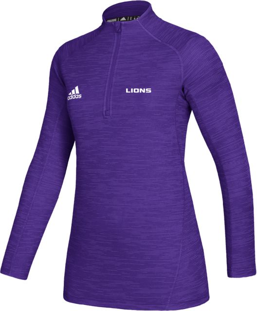 North Alabama Adidas Womens Game Mode 1/4 Zip Lions Wordmark - ONLINE ONLY