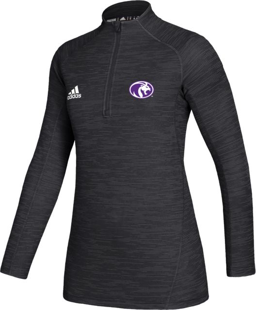North Alabama Adidas Womens Game Mode 1/4 Zip Roaring Lion Icon - ONLINE ONLY