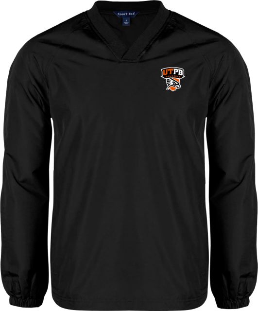 UT Permian Basin V Neck Raglan Windshirt Official Logo - ONLINE ONLY