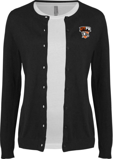UT Permian Basin Ladies Cardigan Official Logo - ONLINE ONLY