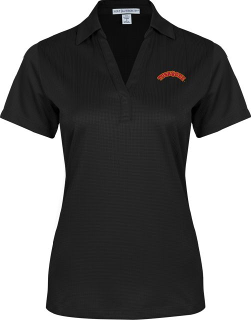 Tuskegee Ladies Performance Fine Jacquard Polo Arched Tuskegee - ONLINE ONLY
