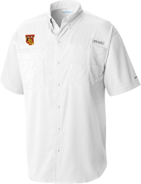 Tuskegee Columbia Tamiami Performance Short Sleeve Shirt TU Warrior Symbol - ONLINE ONLY