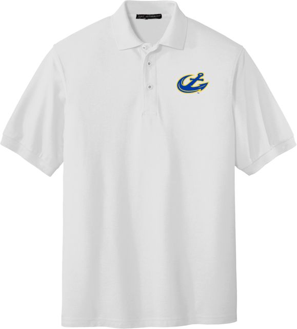 Maine Maritime Silk Touch Polo Anchor Athletic Mark- ONLINE ONLY
