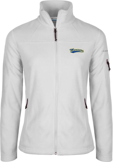 Maine Maritime Columbia Womens Full Zip Fleece Jacket Mariners Athletic Mark- ONLINE ONLY