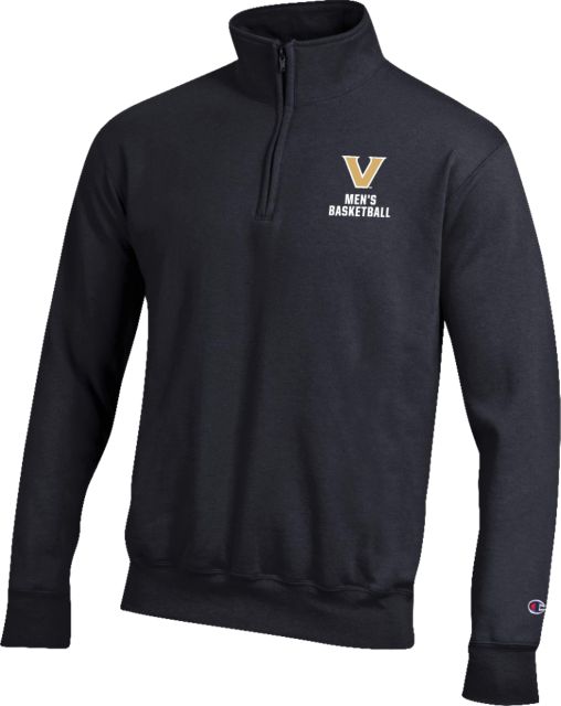 Vanderbilt Champion Fleece 1/4 Zip V Mens Basketball - ONLINE ONLY