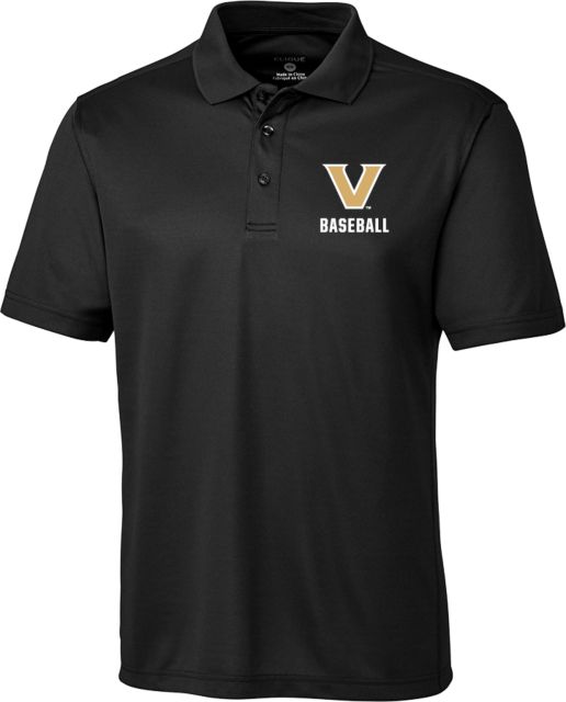 Vanderbilt Clique Ice Pique Polo V Baseball - ONLINE ONLY