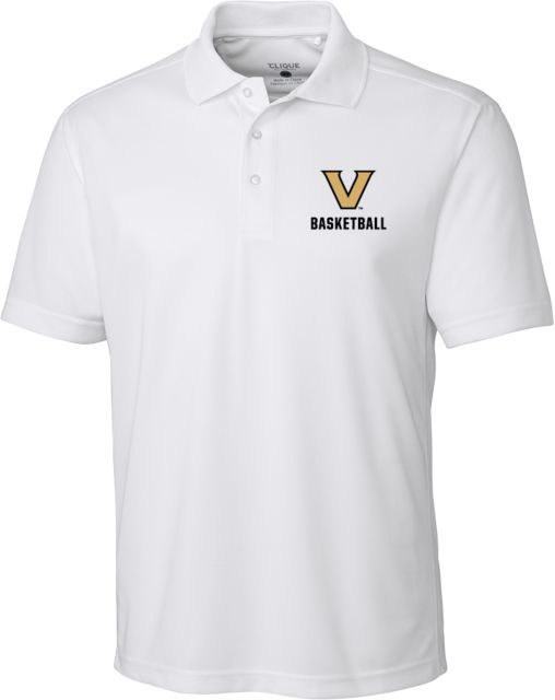 Vanderbilt Clique Ice Pique Polo V Basketball - ONLINE ONLY