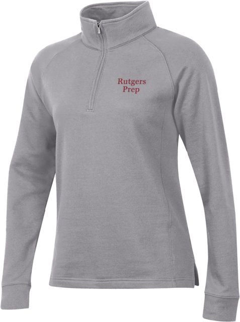 Rutgers Prep Gear Womens 1/4 Zip Rutgers Prep Stacked - ONLINE ONLY