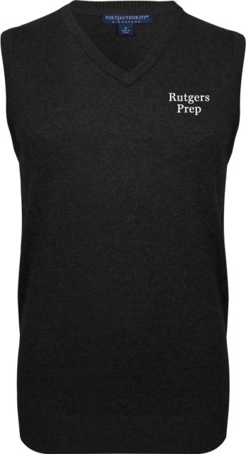 Rutgers Prep VNeck Sweater Vest Rutgers Prep Stacked - ONLINE ONLY
