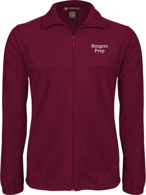 Rutgers Prep Fleece Full Zip Jacket Rutgers Prep Stacked - ONLINE ONLY