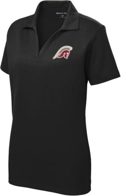 Rutgers Prep Womens Dry Mesh Polo Rutgers Prep Argonauts Mascot Full Color - ONLINE ONLY